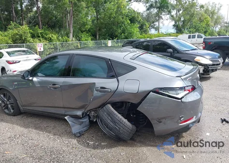 2025 Acura Integra A-Spec Technology z USA, uszkodzony, nr VIN 19UDE4H61SA020159